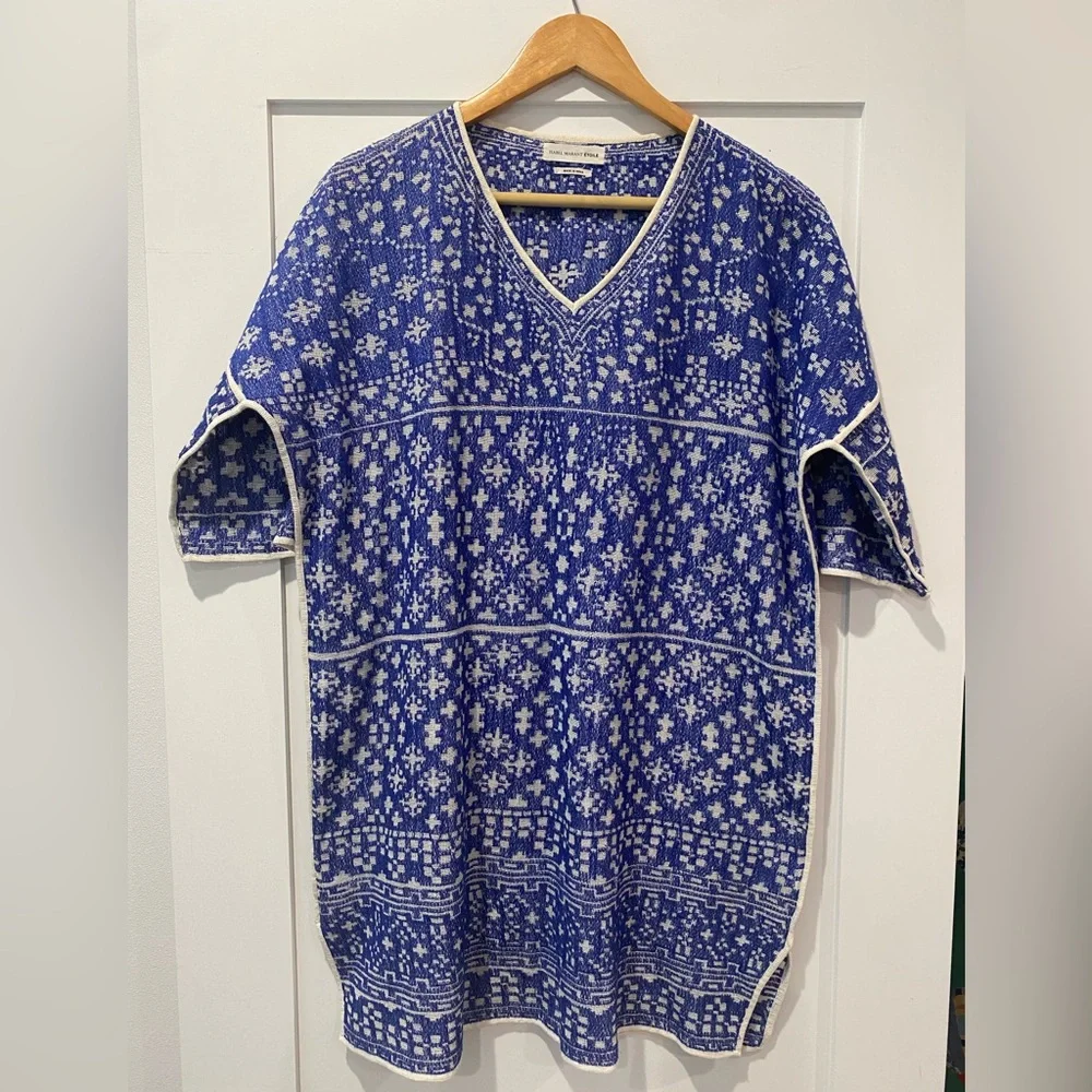 Isabel Marant Étoile Beverly Embroidered Tunic Dress Medium - Picture 4 of 14